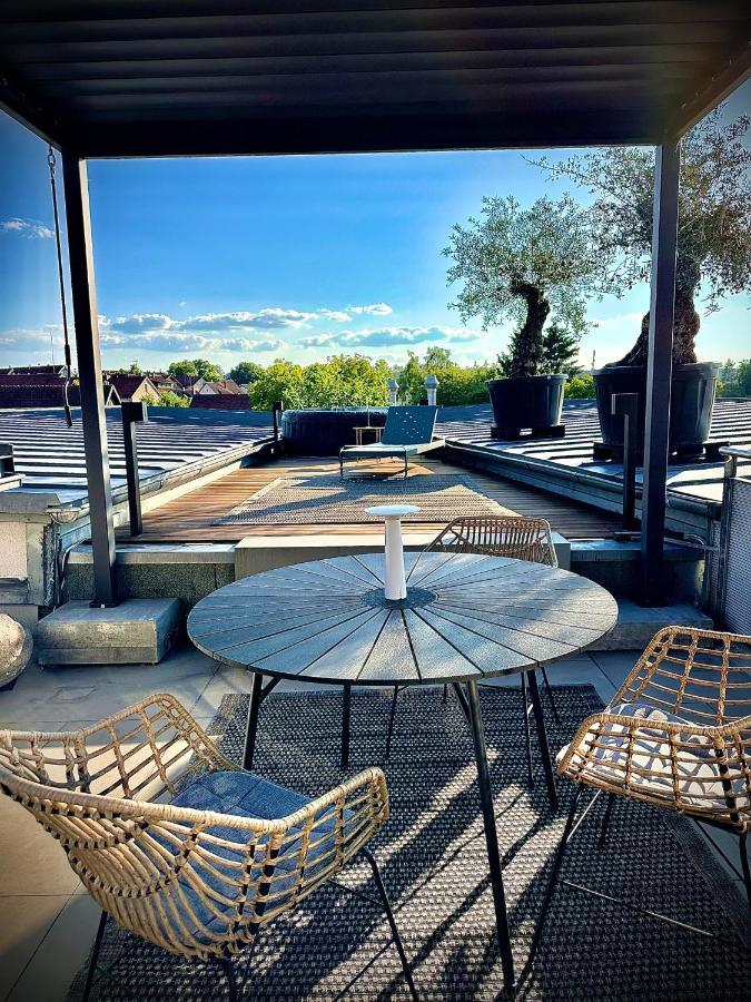 Luxus Loft Ueber Den Daechern Von Родинг Экстерьер фото
